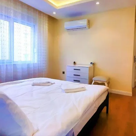 Furnished Flat Near Beaches In Muratpasa * Antalya